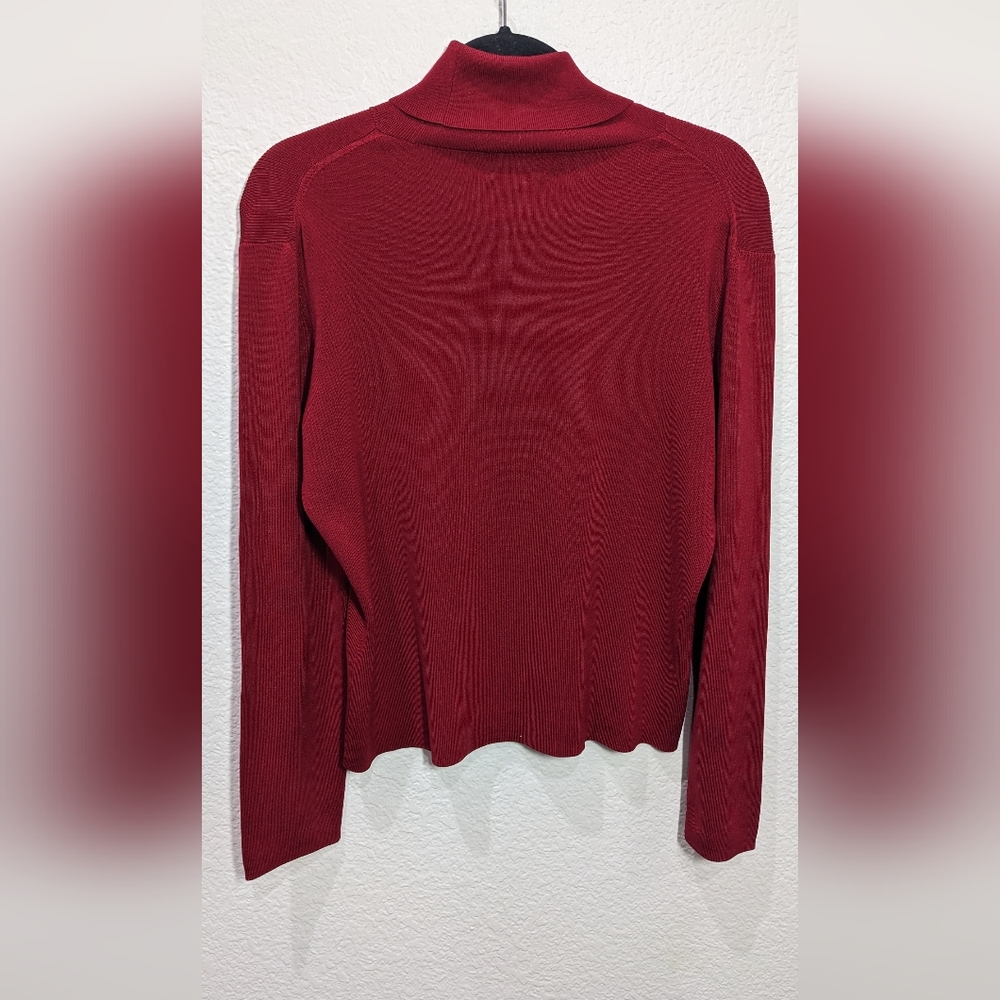 Neiman Marcus Red Turtleneck - image 5